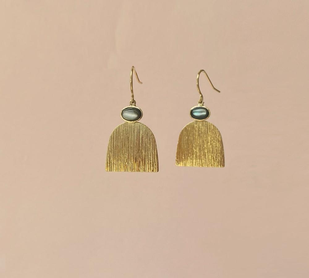 Boucles d'oreilles Cassandre Mademoizelle Abeille
