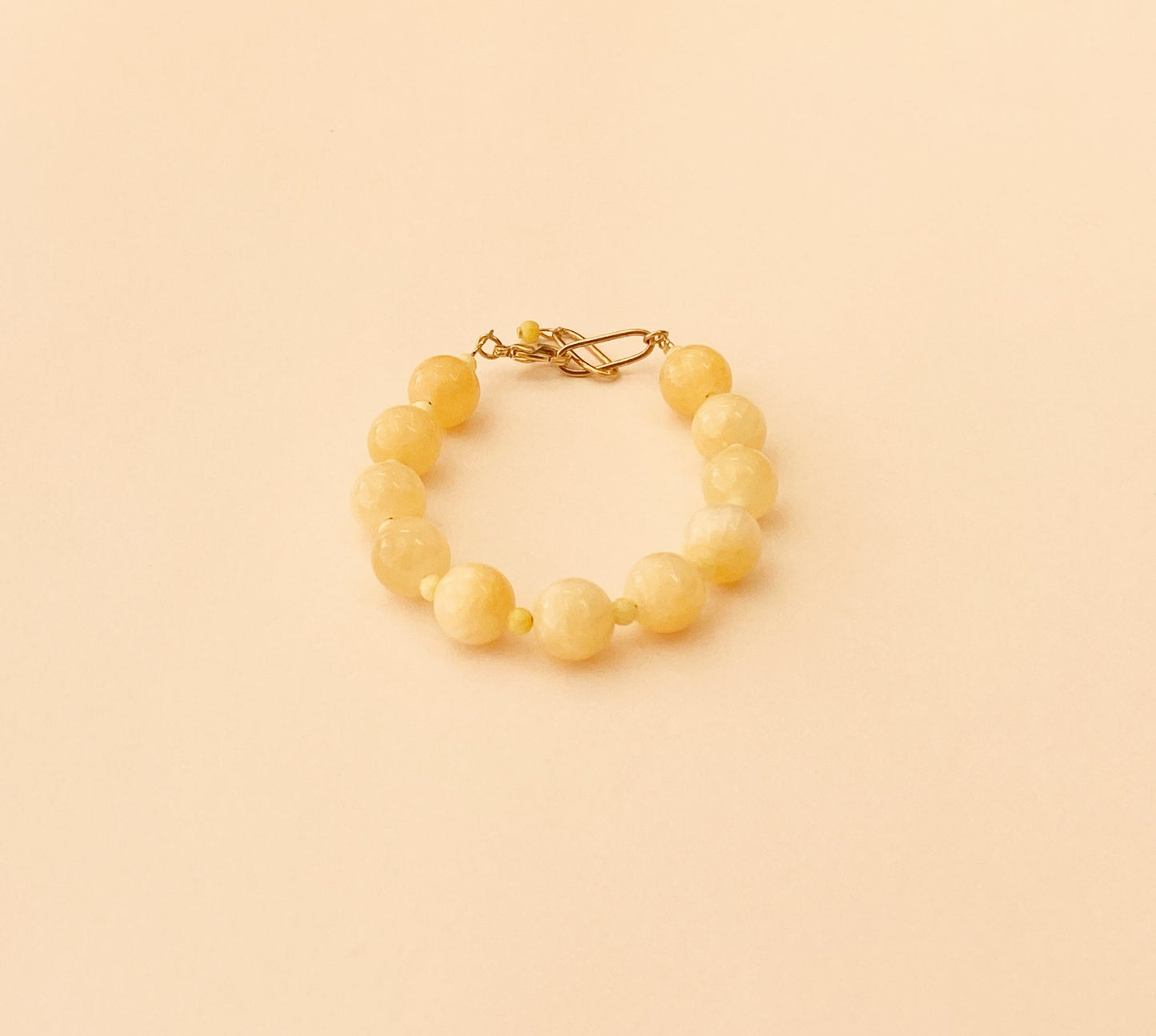 bracelet bubble jaune mademoizelle abeille