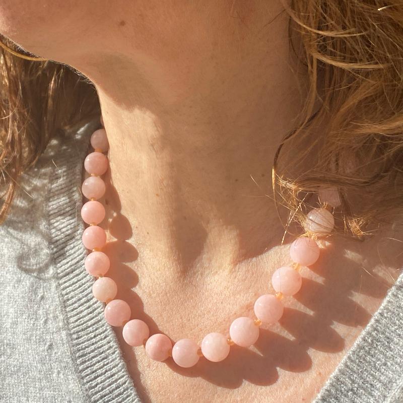 Collier Bubble puple Mademoizelle Abeille