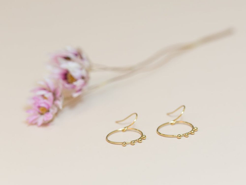 Boucles d'oreilles Petite Lily Mademoizelle Abeille