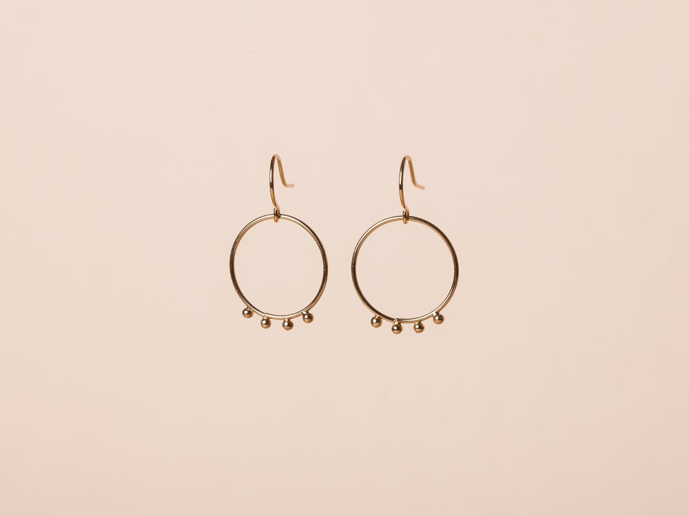 Boucles d'oreilles Petite Lily Mademoizelle Abeille