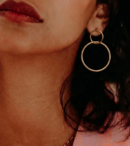 Boucles d'oreilles Romane Mademoizelle Abeille