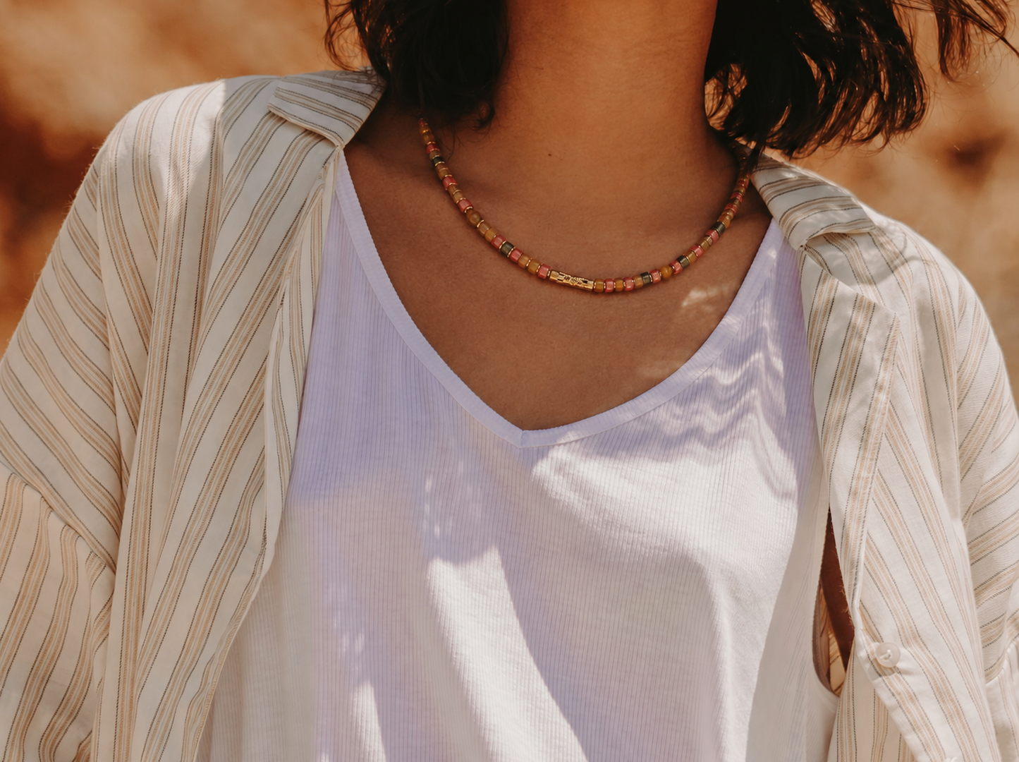 Collier Lou summer Mademoizelle Abeille