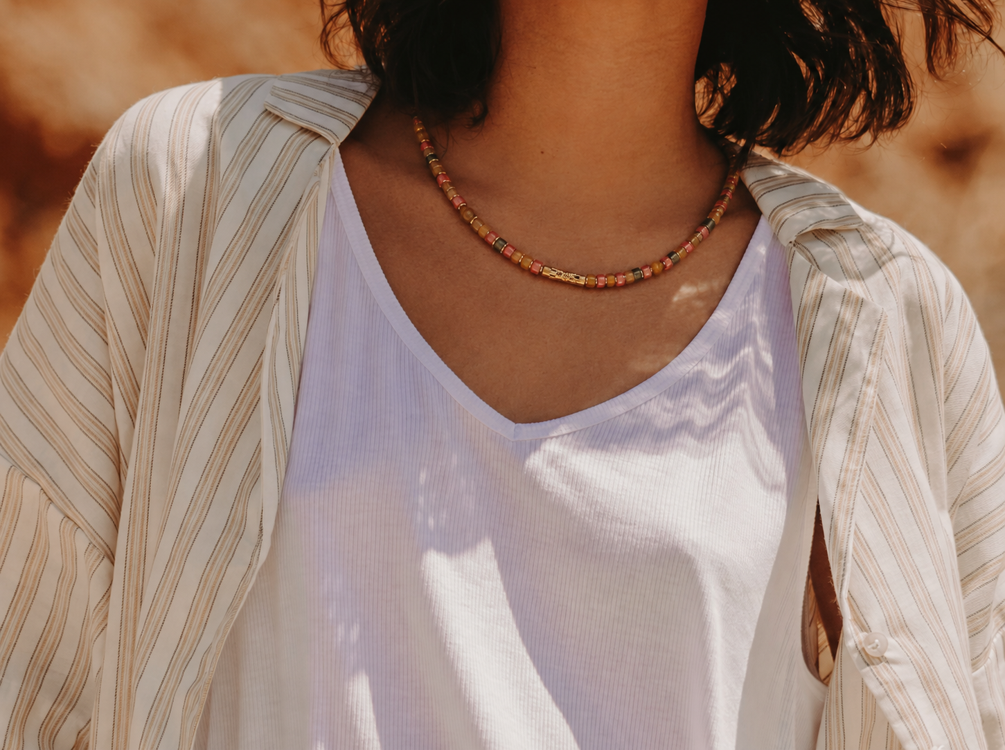 Collier Lou summer Mademoizelle Abeille