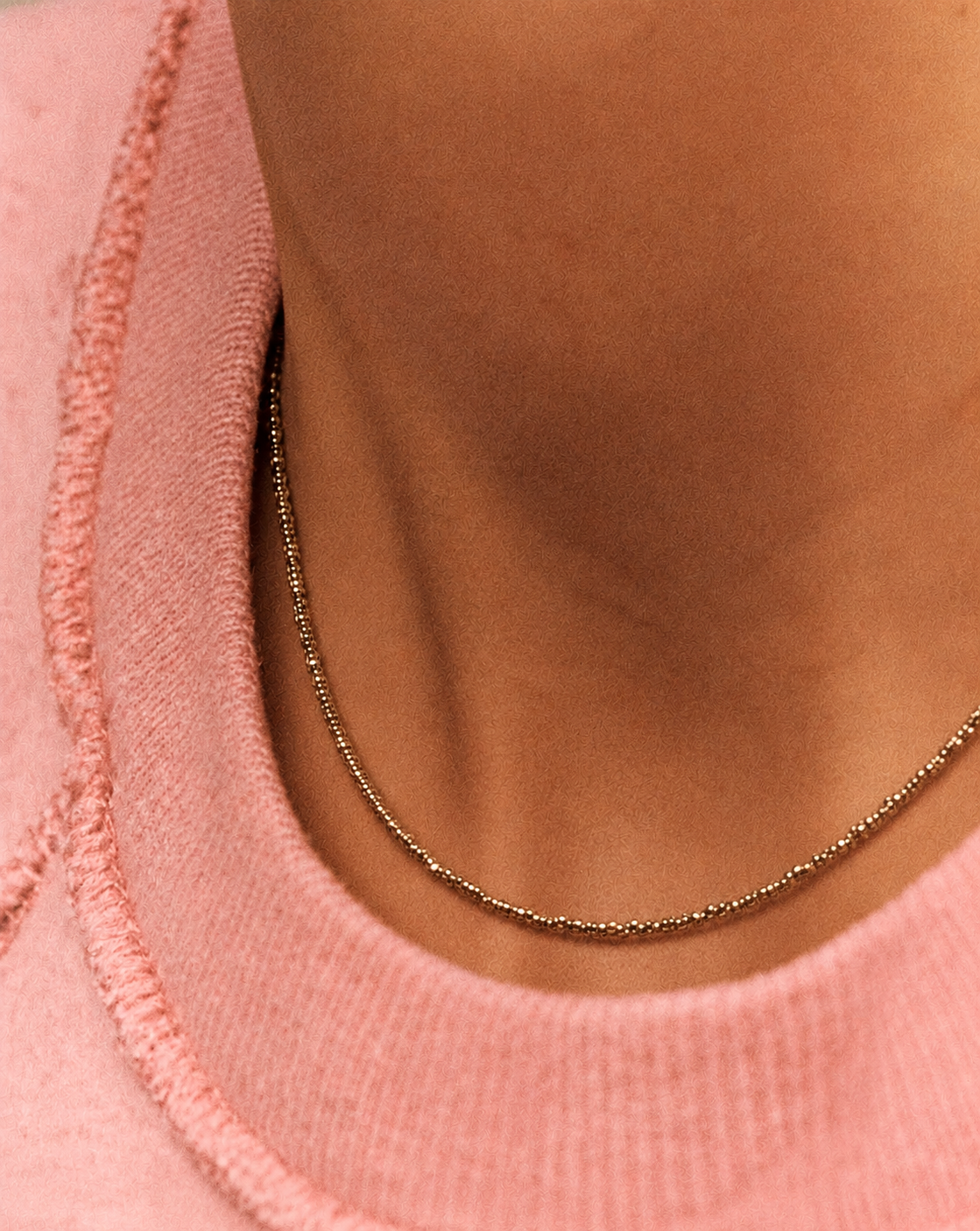 Collier Mina argenté Mademoizelle Abeille