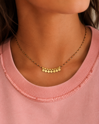 Collier summer Rose Mademoizelle Abeille