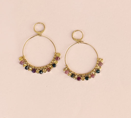 boucles-oreilles-rosa-pierres-pampilles-mademoizelle-abeille