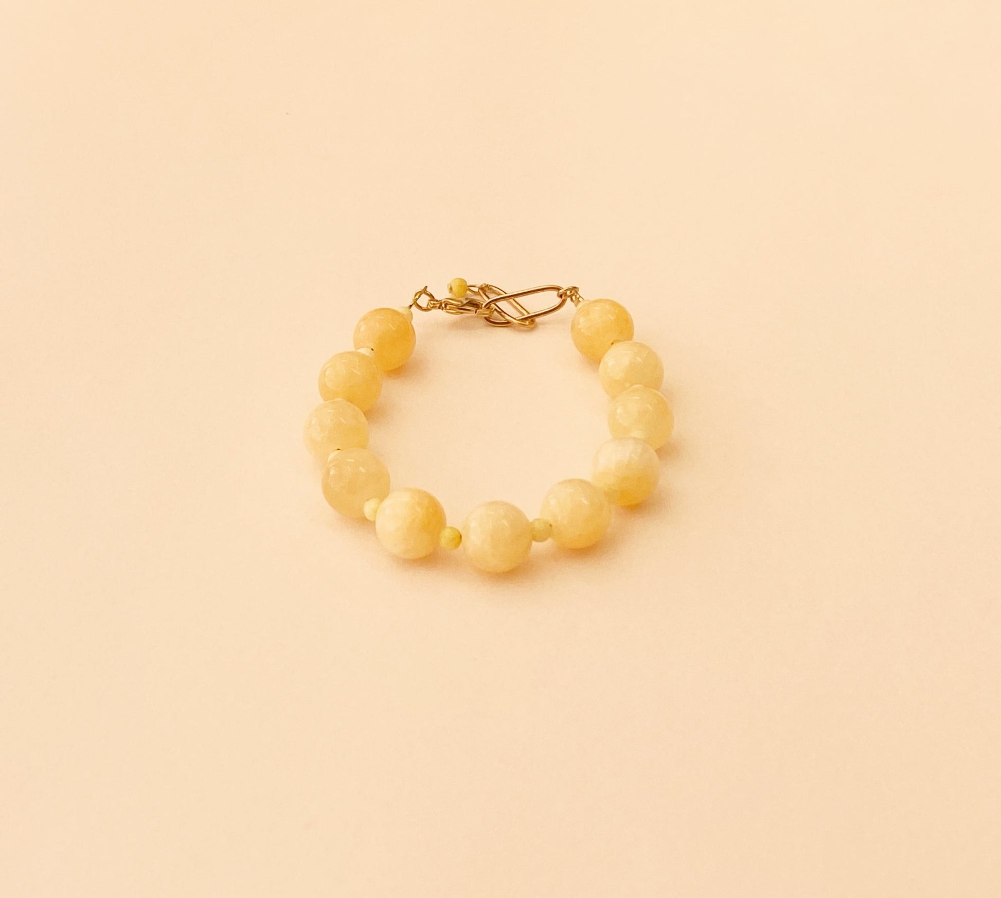 bracelet bubble jaune mademoizelle abeille