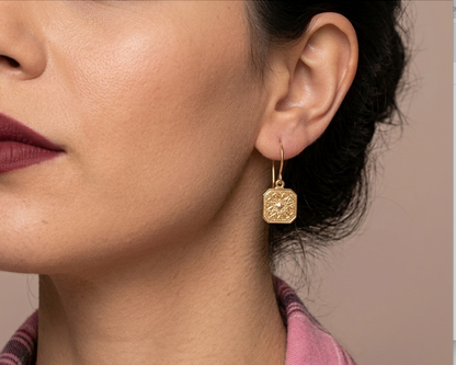 Boucles d'oreilles Carla Mademoizelle Abeille