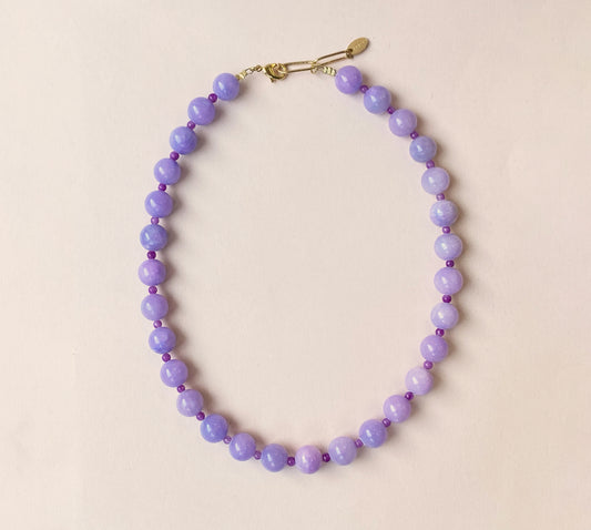 Collier Bubble purple Mademoizelle Abeille