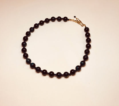 Collier Bubble Oeil de Faucon Mademoizelle Abeille