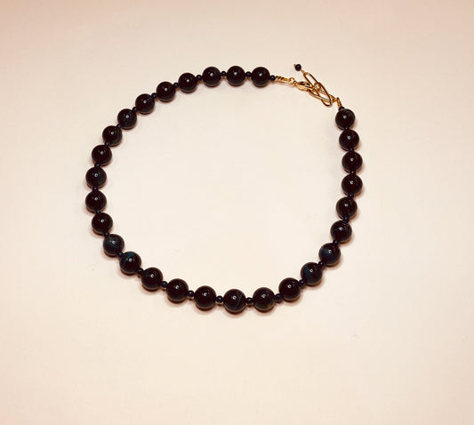 Collier Bubble Oeil de Faucon Mademoizelle Abeille