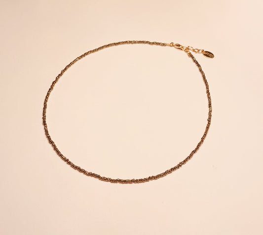 Collier Mina doré Mademoizelle Abeille
